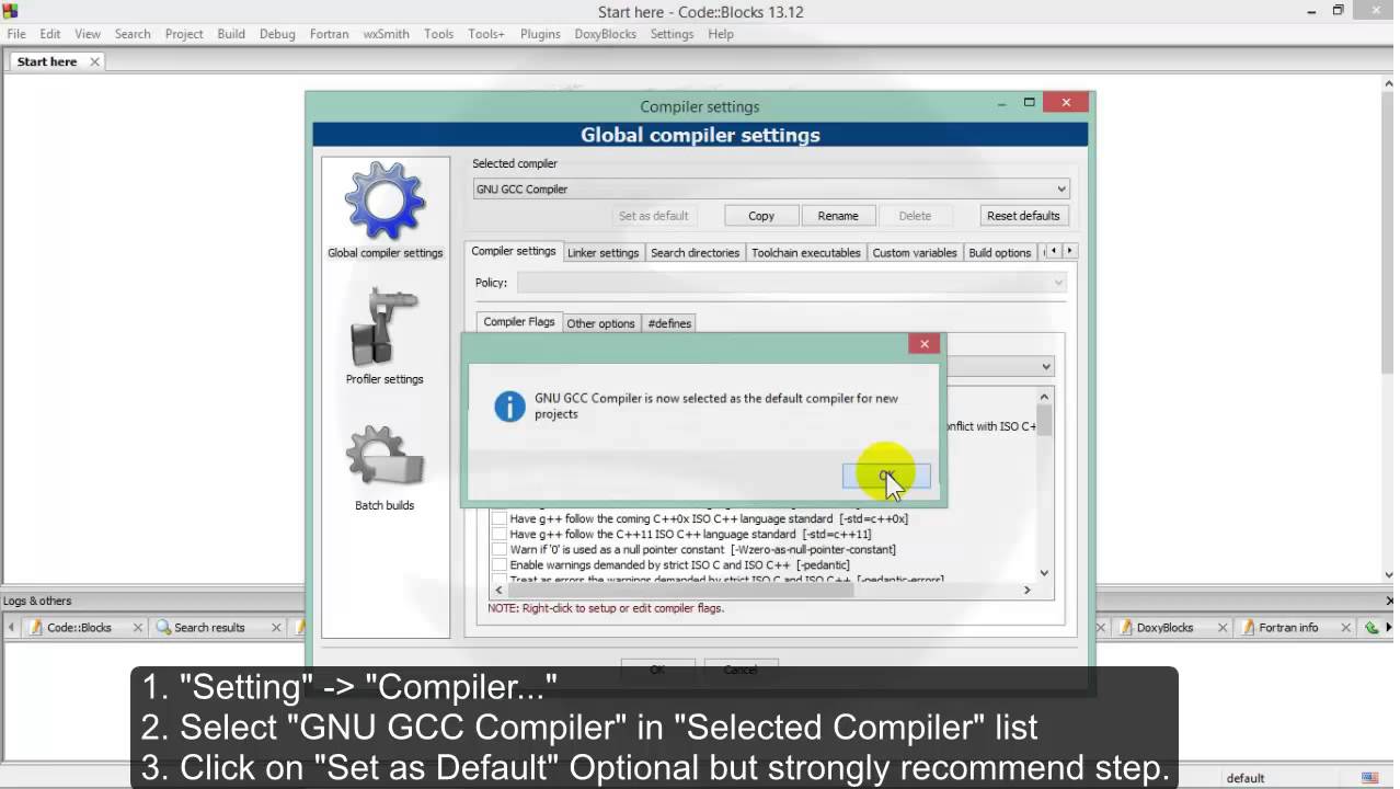 Download Gnu Gcc Compiler For Code Blocks Mac